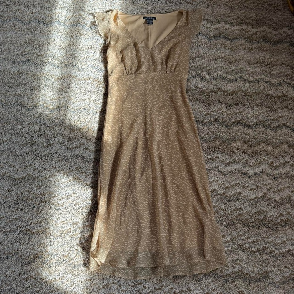 Elegant Tan Dress